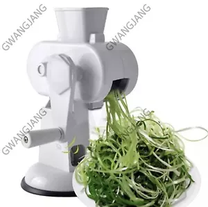 Parssory Green Onion Slicer Food Chopper Knob Adsorption Slice Chili Turning - Picture 1 of 2