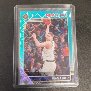 Nikola Jokic 2019-20 Panini NBA Hoops #47 Teal Explosion Parallel Denver Nuggets - Picture 1 of 2