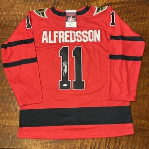 Camiseta firmada por Daniel Alfredsson de los Senadores de Ottawa certificado de autenticidad JSA autografiada - Imagen 1 de 6