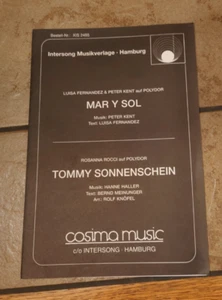 Noten für Orchester * Mar Y Sol * Tommy Sonnenschein - Bild 1 von 1