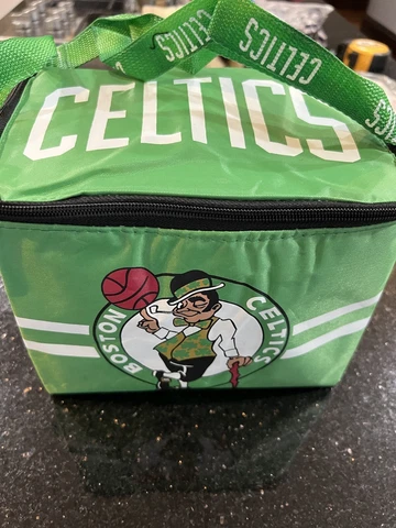 Boston Celtics NBA insulated 6pk Lunch Bag Foco Cover
