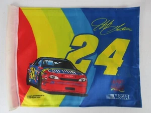 1997 Jeff Gordon #24 Nascar Racing Flag Dupont Monte Carlo 11 1/2 x 14 1/2" - Picture 1 of 2