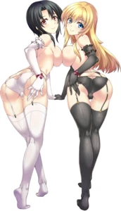 Kancolle Atago Takao Weatherproof Anime Sexy Waifu Sticker 6" Car Decal Kantai - Picture 1 of 1