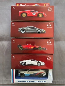 Bburago SHELL V-Power 1:41 Ferrari BLUETOOTH 5 Modelle limitiert UNBENUTZT NEU - Bild 1 von 6
