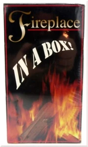Fireplace In A Box VHS 1995 Daval Productions Christmas Holiday Novelty - Bild 1 von 5