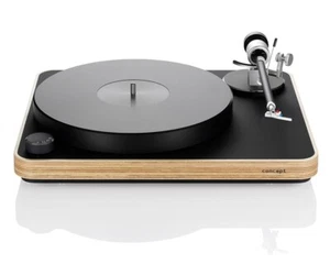 Clearaudio Concept AiR Wood Turntable/Carb-Fib. arm AUTHORIZED-DEALER $3300-list - Picture 1 of 2