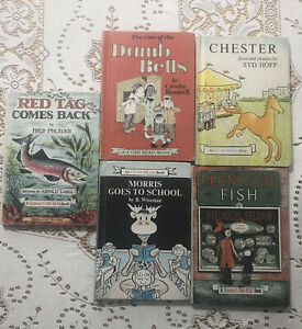 lot of 5 i can read books  CHESTER , MORRIS GOES TO SCHOOL, DUMB BELLS, 