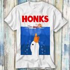 Honk Honk Jaws Honks Goose Duck DnD T Shirt Meme Gift Top Tee Unisex 475
