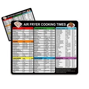 Débloquez les secrets de la cuisson à air friteuse avec notre horaire de cuisson magnétique