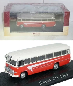 MODELLINO AUTOBUS IN METALLO - IKARUS 311 1960 - SCALA 1:72 - ATLAS - SIGILLATO - Foto 1 di 1