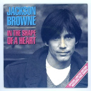 Jackson Browne/In The Shape of A Heart + 3(UK/ Two 45 RPM 7" Vinyl Records)  - Imagen 1 de 4