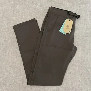 Prana Zion Stretch Slim Fit Dark Iron Straight Herren 31x34 Hose Neu - Bild 1 von 12