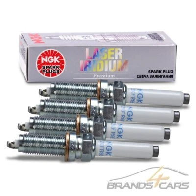 4x NGK ZÜNDKERZE FÜR MERCEDES A B C E-KLASSE W176 W246 W205 W212 W213 GLC X253 - Bild 1 von 4