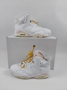 Air Jordan 6 Retro "Gold Hoops" Women's Size 9 - Picture 1 of 9