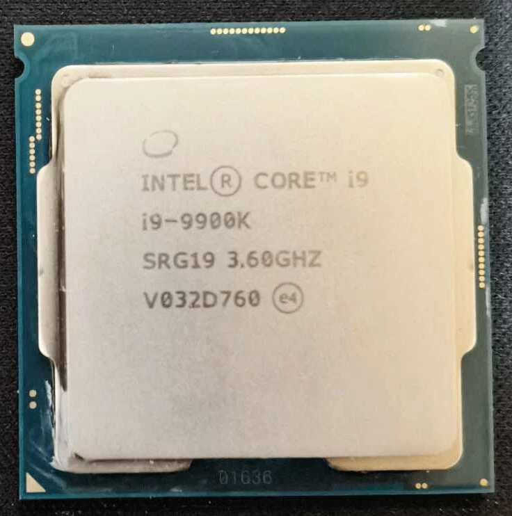 Intel Core i9-9900K 3.6GHz 8Core SRG19 Socket  LGA1151 95W Desktop CPU Processor - Image 1 of 1
