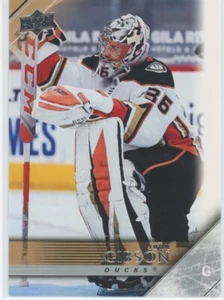 John Gibson 2020-21 Upper Deck #T-2 2005-06 Upper Deck Tribute Anaheim Ducks - Picture 1 of 2