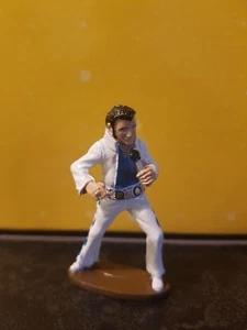 Hand painted Metal cast figure Elvis MIB - Picture 1 of 3