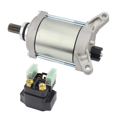 Para Yamaha Grizzly 450 4WD Hunter/Hunting YFM45FG/YFM450 2011-2014 Starter&Relé - Imagem 1 de 4