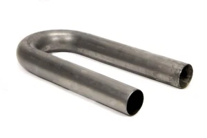 U-Bend Mild Steel Exhaust Pipe 1.75" Diameter 2.5" Radius 18 Gauge SCHOENFELD - Picture 1 of 1