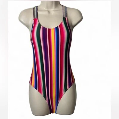 Rainbow One Piece Swimsuit - Image 1 of 4
