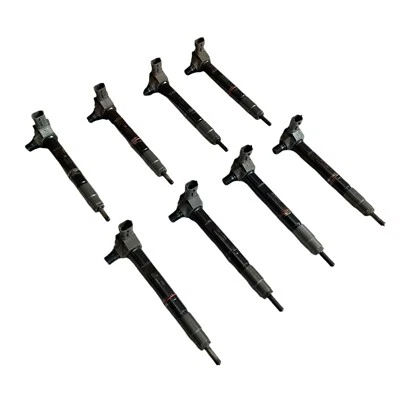 Chevrolet GMC Duramax 6.6L L5P Diesel Denso Fuel Injector Set (8) 2017 - 2023 - Image 1 of 4