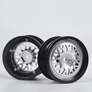 2 piezas llanta hexagonal de ruedas de aluminio de 12 mm para automóvil de turismo Tamiya Yokomo a la deriva de carretera de radiocontrol - Imagen 1 de 23