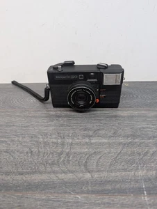 Konica C35 EF P analoge Kompaktkamera 35 mm (4340BL) – schwarz - Bild 1 von 15