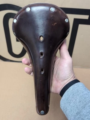 Sillín de bicicleta clásico Brooks England B17 - marrón Foto 1 de 4