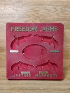 Vintage FREEDOM ARMS lebenslange Garantie Aufbewahrungsanzeige für Gürtelschnalle & 22 Cal. - Bild 1 von 13