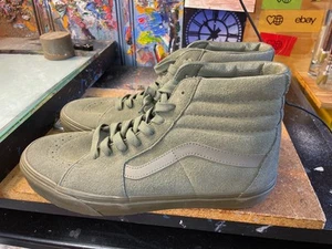 Vans Sk8-Hi Mono Suede Olive Green Größe US 11,5 Herren Neu VN000CP9OLV Sneaker - Bild 1 von 7