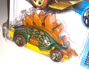 Hot Wheels Motosaurus Street Beasts Series #2/10 2011 versión verde y tostado - Imagen 1 de 2