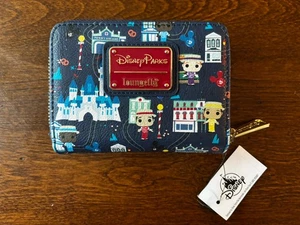 Mini billetera Loungefly Disney Parks Dapper Dans Main Street EE. UU. Funko Pop con cremallera nueva con etiquetas - Imagen 1 de 4