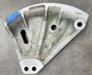 Greenlee 5026302 3-1/2" Bending Shoe for 881 Pipe / Conduit Bender Used - Picture 1 of 6