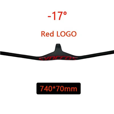 -17° Syncros Mountain Bike Carbon Integrated Handlebar Stem 28.6mm,660 ~ 800mm - Image 1 of 4
