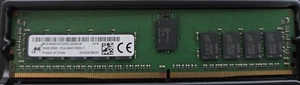 144GB: 9 x MICRON 16GB DDR4 SERVER RAM PC4-2400T 2Rx8 MTA18ASF2G72AZ-2G3B1 - Picture 1 of 3