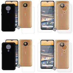 Housse etui coque pochette silicone gel fine pour Nokia 5.3 + verre trempe - Photo 1 sur 3