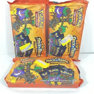 Pokemon TCG Halloween 2024 Trick or Trade BOOster Bundle 3 Sets(35) 3 Card Packs - Picture 1 of 5
