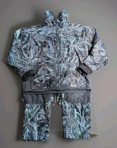 Drake Waterfowl Jacket Pants Set Medium RealTree Max 5 Camo Hunting Waterproof - Picture 1 of 24