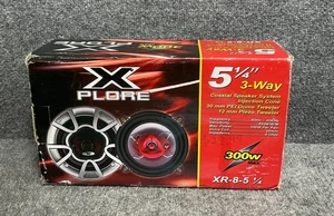 XPlore XR-8-5 5,25" 🎶 Coppia di altoparlanti coassiali audio auto 3 vie 300W 4Ω - Foto 1 di 11