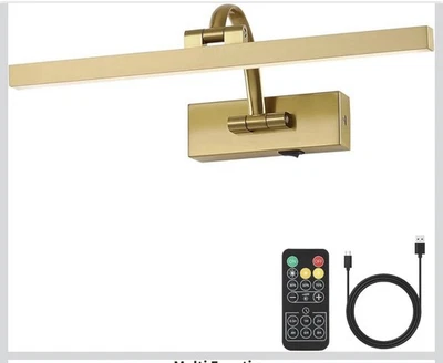 DESOOP | Picture Lights Brass Gallery Light 16'' Inch 3CCT | New in Box - Image 1 of 4