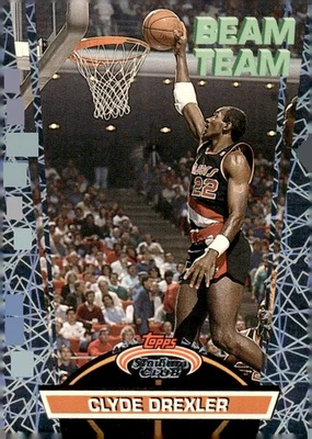1992-93 Stadium Club #4 Clyde Drexler Beam Team Members Only - Image 1 of 2
