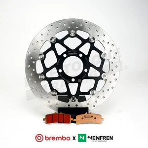 Brembo Front Brake Disc and Newfren TS1 Pads to fit BMW F 650 GS ABS 2002-2006 - Picture 1 of 2