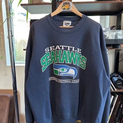 Sudadera de Colección Seattle Seahawks Cuello Redondo Para Hombre AN58823 Foto 1 de 2
