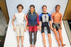 4 1968 Ken Puppen Barbie’s Friend alle markiert eine mit beflockten Haaren guter Zustand - Bild 1 von 7