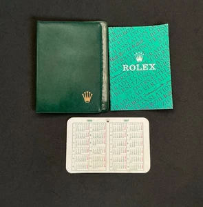 Auténtico Rolex 1986-1987 GMT Submariner Datejust calendario conjunto de traducción - Imagen 1 de 7