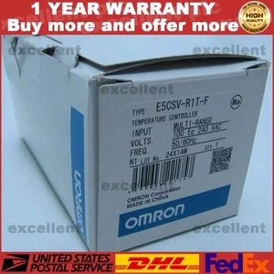 Nuovo regolatore di temperatura Omron E5CSV-R1T-F stock USA spedizione veloce IVA gratuita USA - Foto 1 di 1