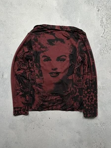 Blazer Desigual by Christian Lacroix malla Merilyn Monroe años 00 - Imagen 1 de 14