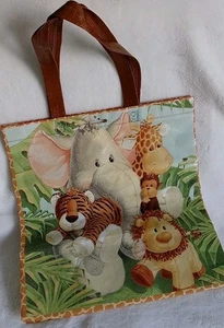 Patty Reed Happy Sack wiederverwendbare Einkaufstasche Dschungel Babys Babyparty - Bild 1 von 9