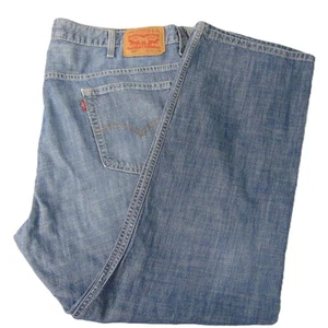 Levi’s 569 Hombre’s 42x32 Denim Lavado Ligero EE. UU. Calce Relajado - Imagen 1 de 13