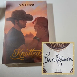 Pam Godwin SIGNED Knotted Bookish Box Darkly Special Edition Stenciled Edges - Picture 1 of 10